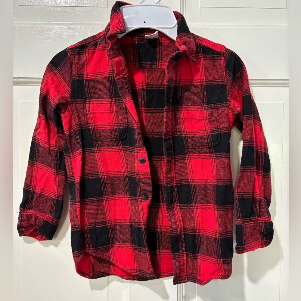 GAP Kids Button up flannel